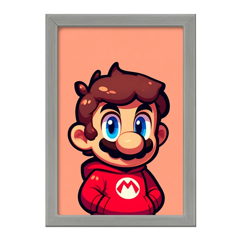 تابلو خندالو طرح سوپرماریو (Super Mario) کد F961