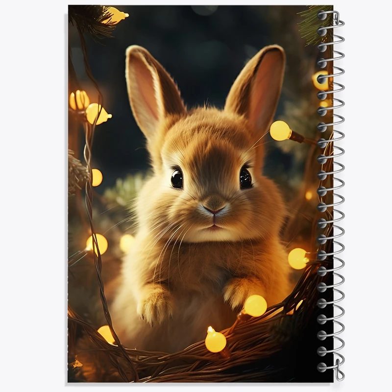 دفتر لیست خرید 50 برگ خندالو طرح خرگوش کیوت کد F4925