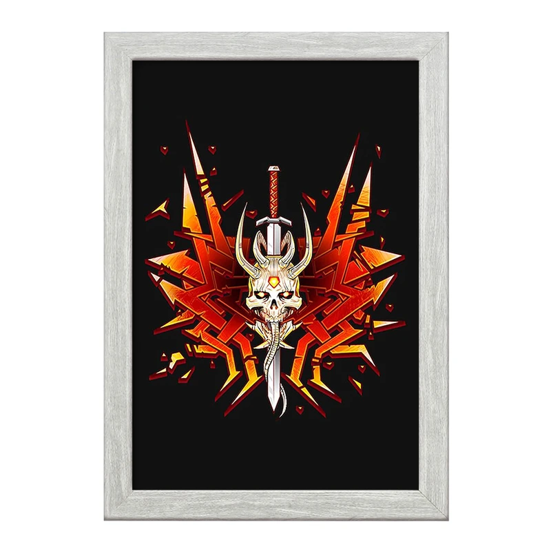 تابلو خندالو طرح بازی رستاخیز (Doom) کد 31405