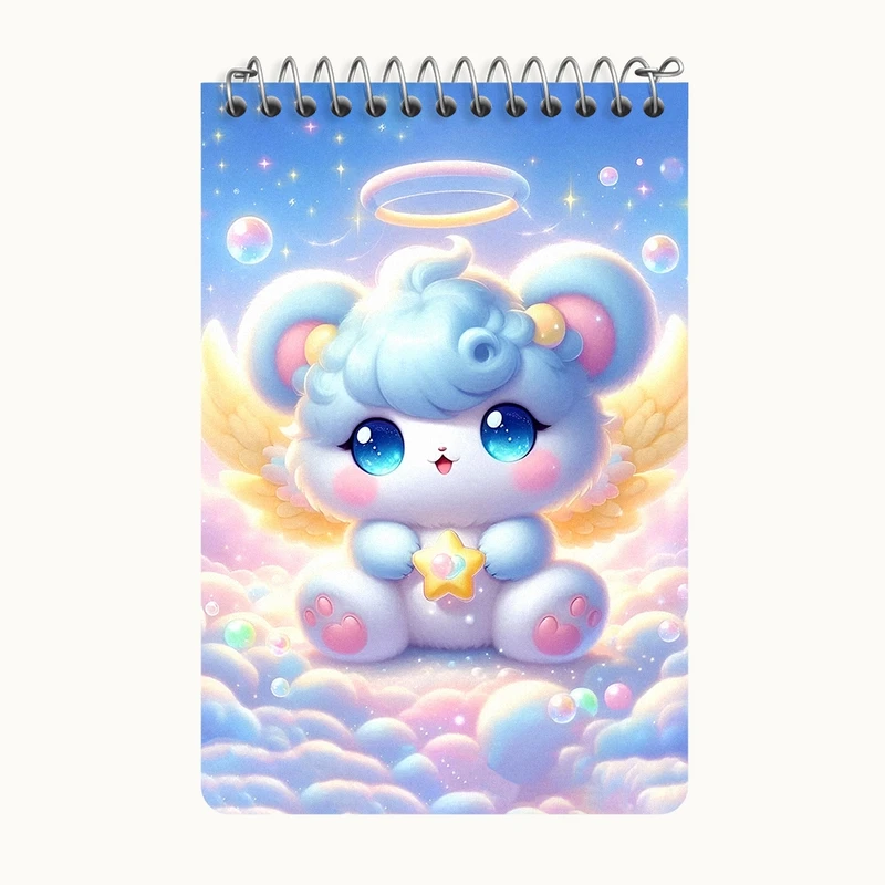 دفتر یادداشت 50 برگ خندالو طرح گوسفند کیوت کد F5376