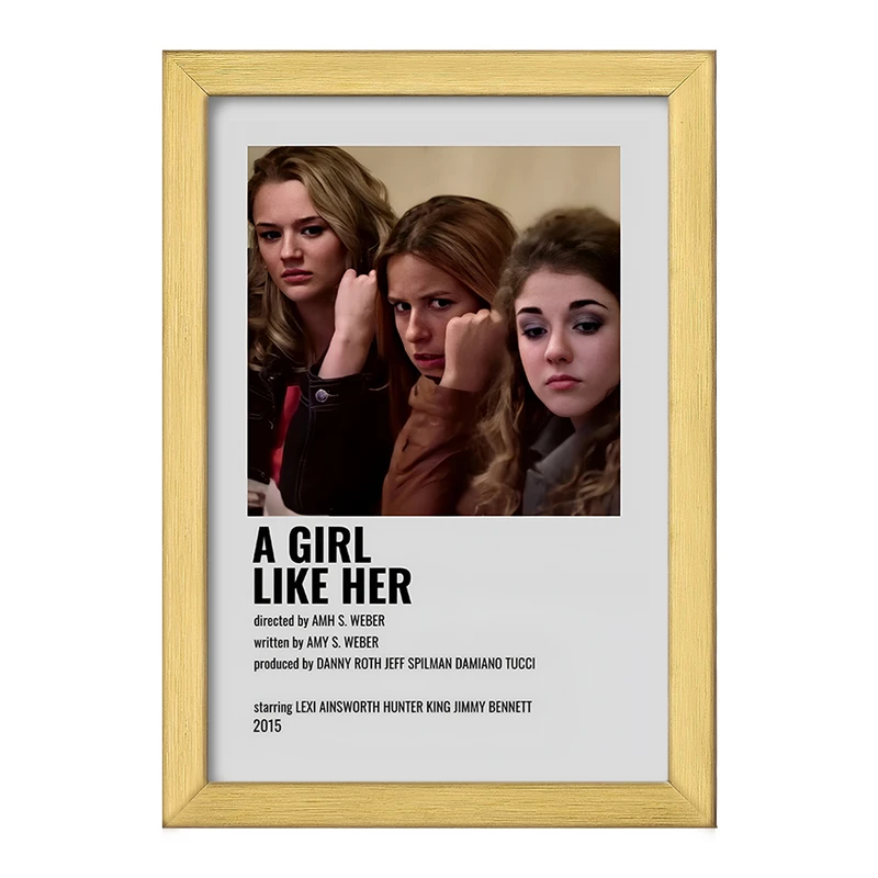 تابلو خندالو طرح A Girl Like Her کد F12930