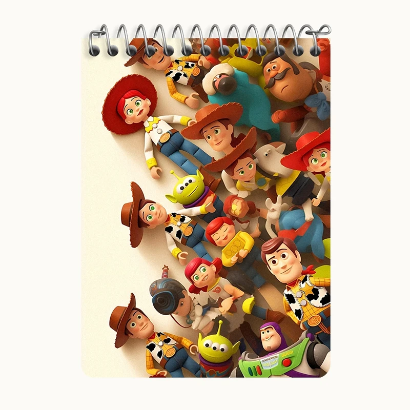 دفتر یادداشت 50 برگ خندالو طرح داستان اسباب بازی ها (Toy Story) کد N8352