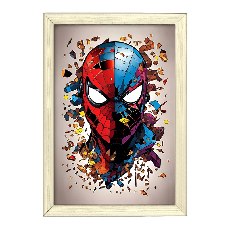 تابلو خندالو طرح مرد عنکبوتی (Spider Man) کد F6928