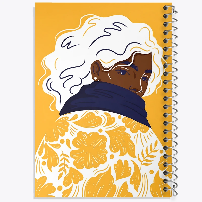 دفتر مشق 50 برگ خندالو طرح دخترانه مینیمال کد F3702