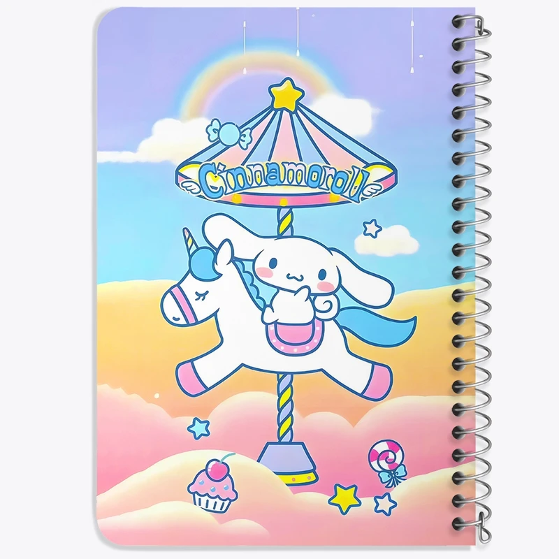 دفتر یادداشت 50 برگ خندالو طرح سینامورول (Cinnamoroll) کد 37974