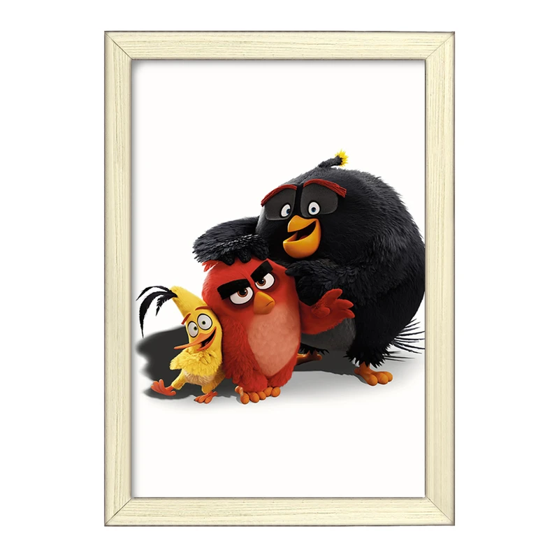 تابلو خندالو طرح پرندگان خشمگین Angry Birds  کد 13875