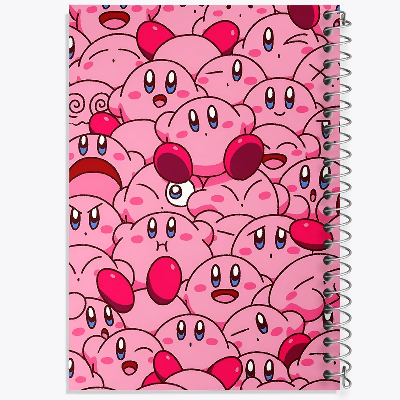 دفتر مشق 100 برگ خندالو طرح بازی کربی مات (Kirby Game frosted) کد N7787