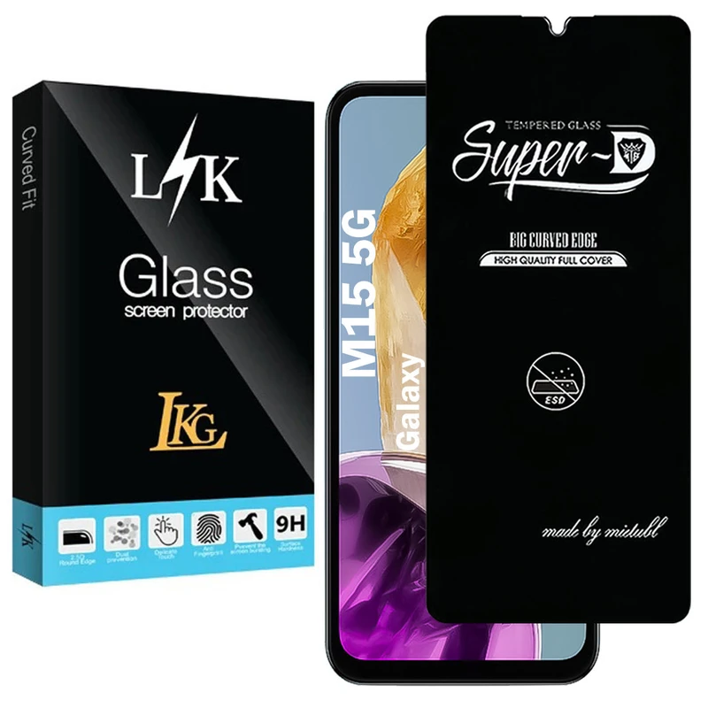 محافظ صفحه نمایش ال کا جی مدل SupD-LK مناسب برای گوشی موبایل سامسونگ Galaxy M15