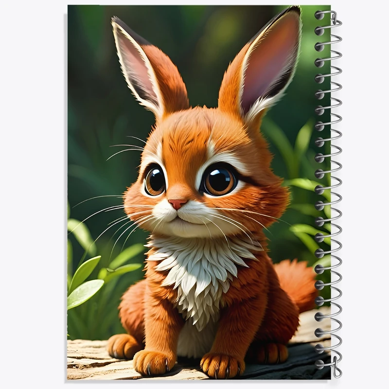 دفتر لیست خرید 50 برگ خندالو طرح خرگوش بامزه کد F8580