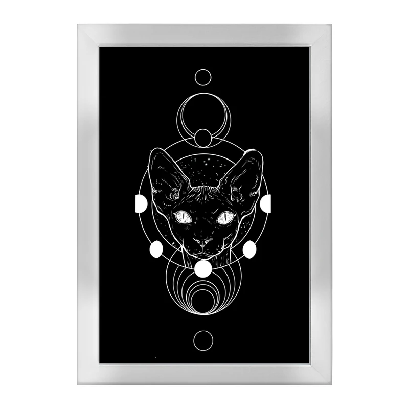 تابلو خندالو طرح گربه (Cat) کد F1805