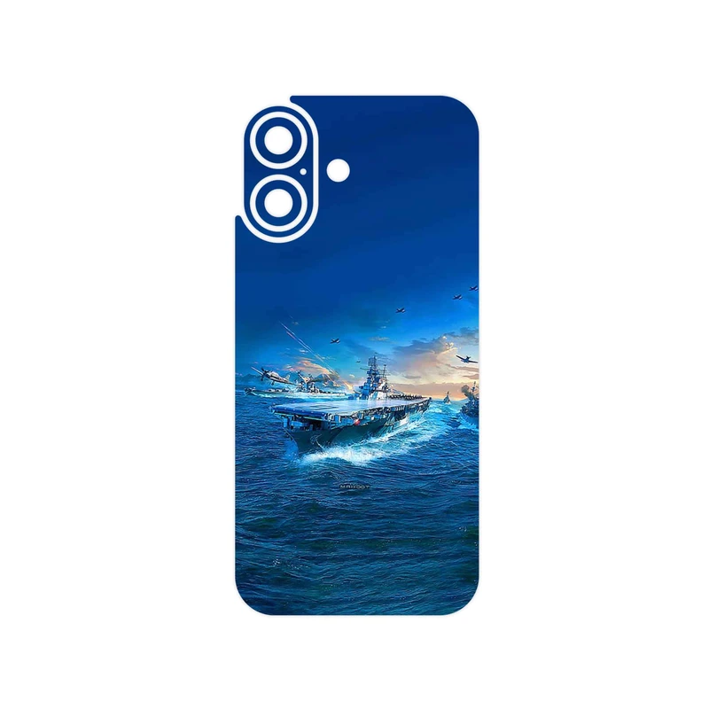 برچسب پوششی ماهوت مدل Warship مناسب برای گوشی موبایل اپل iPhone 17