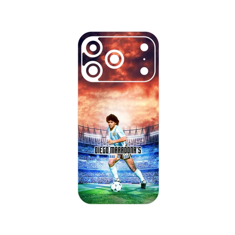 برچسب پوششی ماهوت مدل Diego Maradona مناسب برای گوشی موبایل اپل iPhone 17 Pro