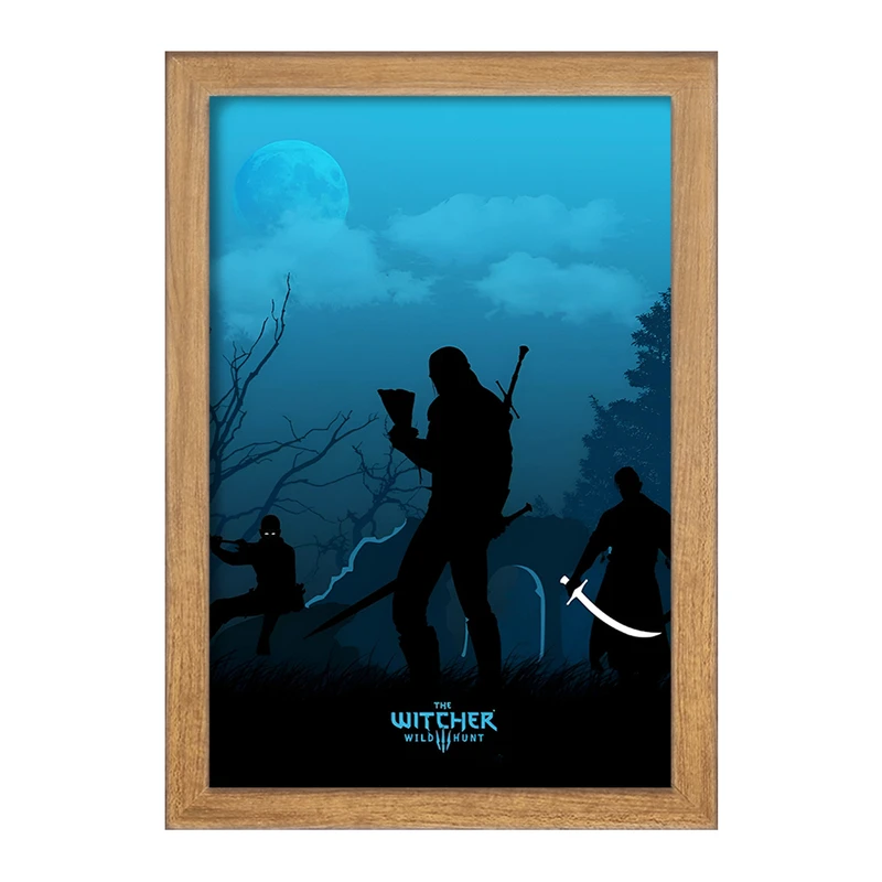 تابلو خندالو طرح ویچر (The Witcher) کد F13612