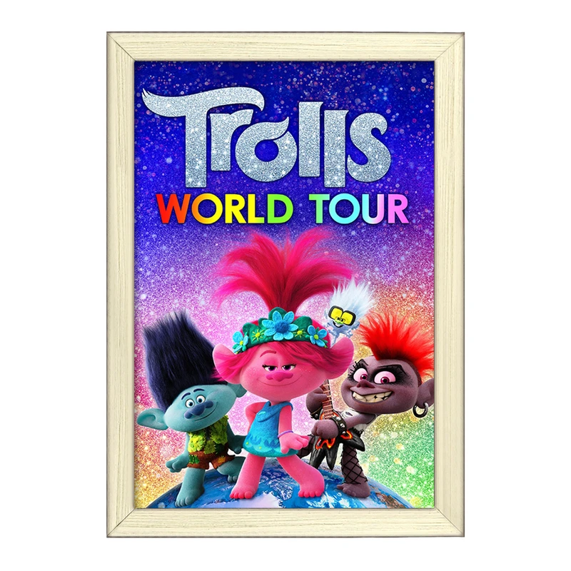 تابلو خندالو طرح ترول ها Trolls  کد 4818