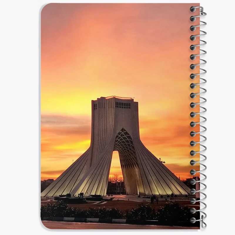 دفتر یادداشت 50 برگ خندالو طرح تهران کد 8601