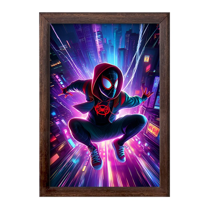 تابلو خندالو طرح مرد عنکبوتی (Spider Man) کد F8079