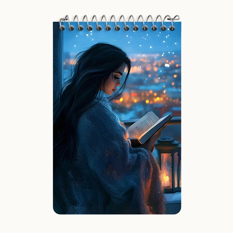 دفتر یادداشت 50 برگ خندالو طرح دخترانه کد F6507