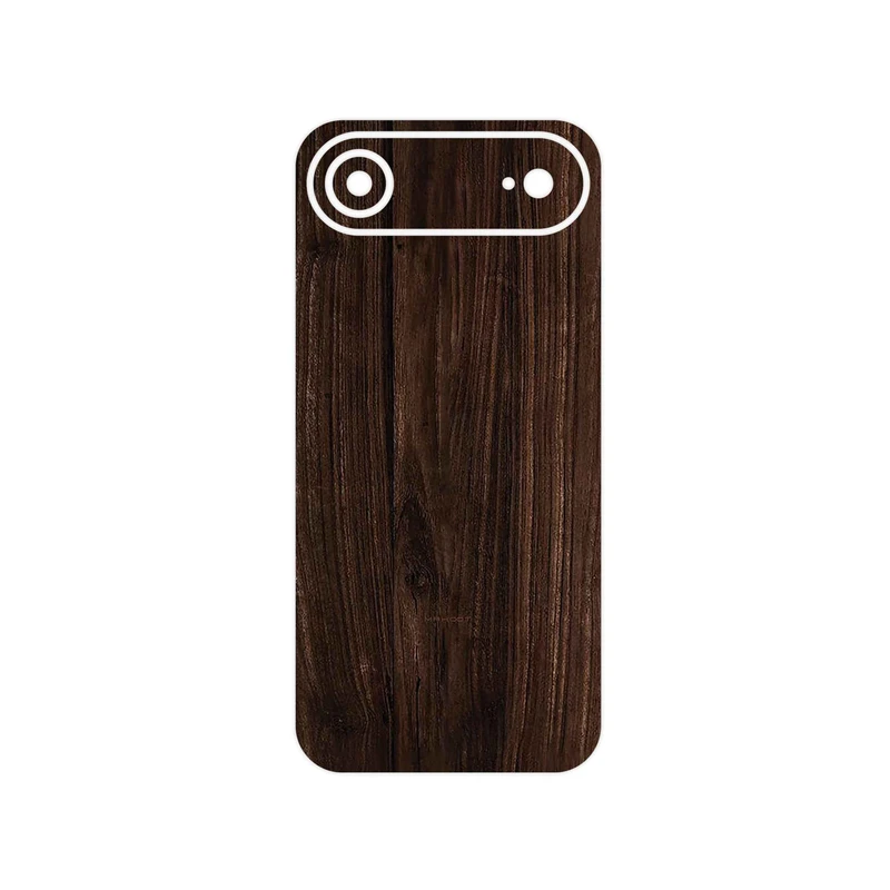 برچسب پوششی ماهوت مدل Dark_Walnut_Wood مناسب برای گوشی موبایل اپل iPhone 17 Air