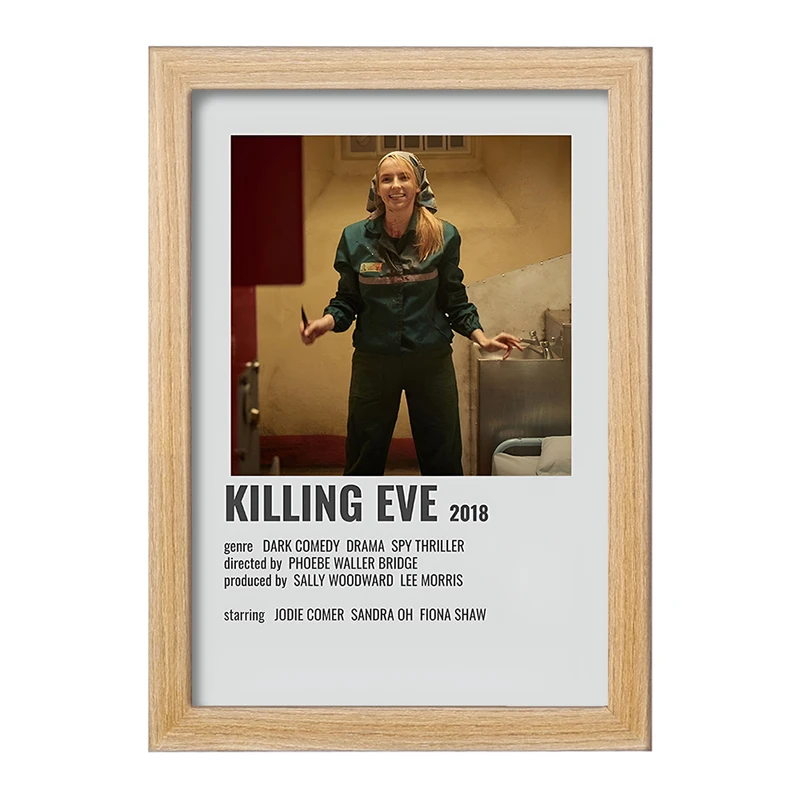 تابلو خندالو طرح کشتن ایو (Killing Eve) کد F13058
