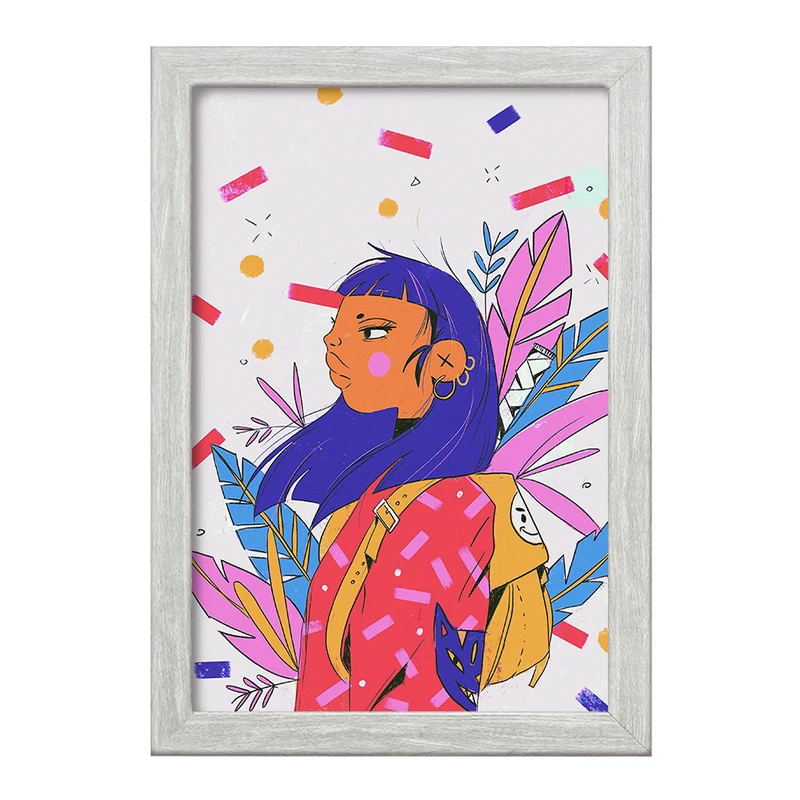 تابلو خندالو طرح دخترانه کد F8851