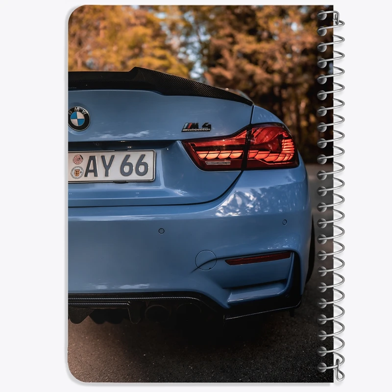 دفتر یادداشت 50 برگ خندالو طرح ماشین اسپرت Sport Car کد 28740