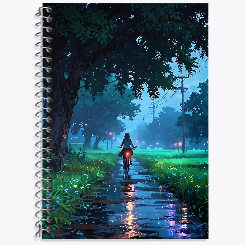 دفتر نت موسیقی 50 برگ خندالو طرح عصر بارانی کد F4550