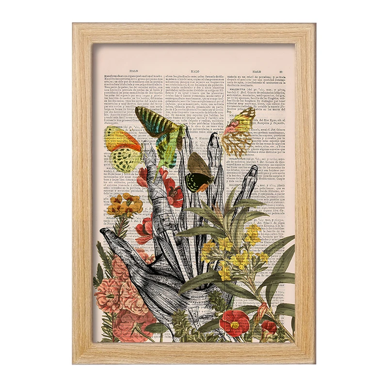 تابلو خندالو طرح آناتومی دست (Hand Anatomy) کد F14037