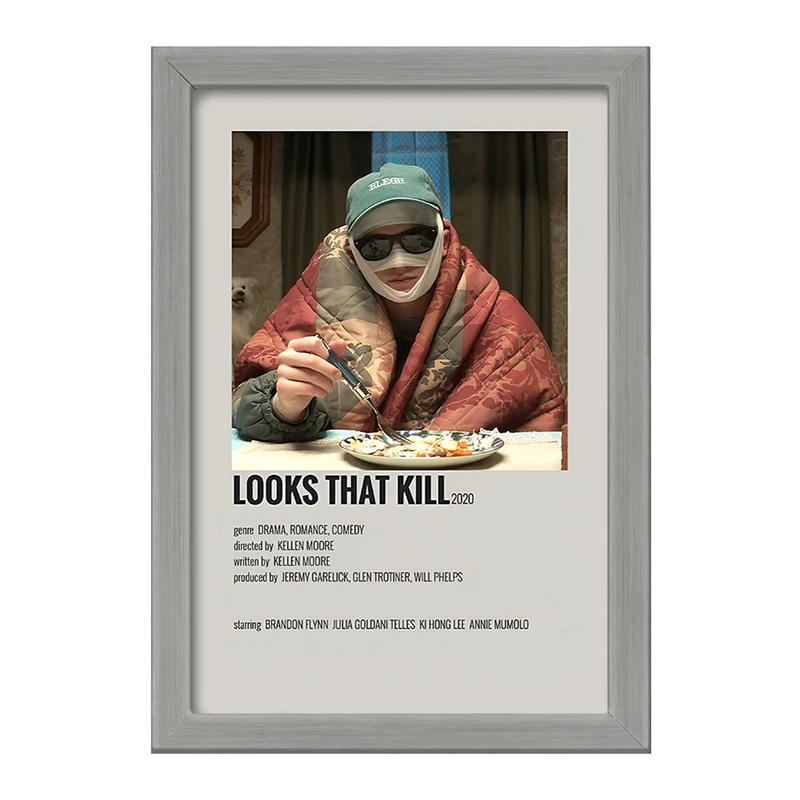 تابلو خندالو طرح چهره کشنده (Looks That Kill) کد F13081