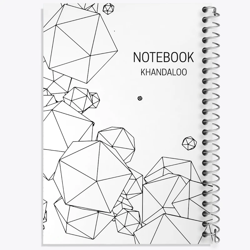 دفتر طراحی 50 برگ خندالو طرح مدرن کد N199