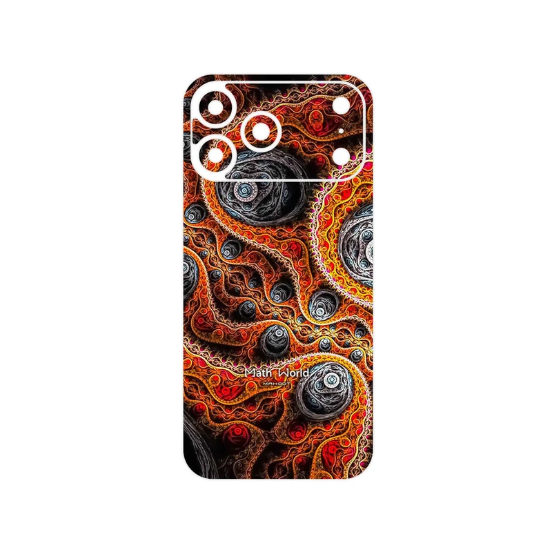 برچسب پوششی ماهوت مدل Mathematical Geometric Shape 7 مناسب برای گوشی موبایل اپل iPhone 17 Pro Max