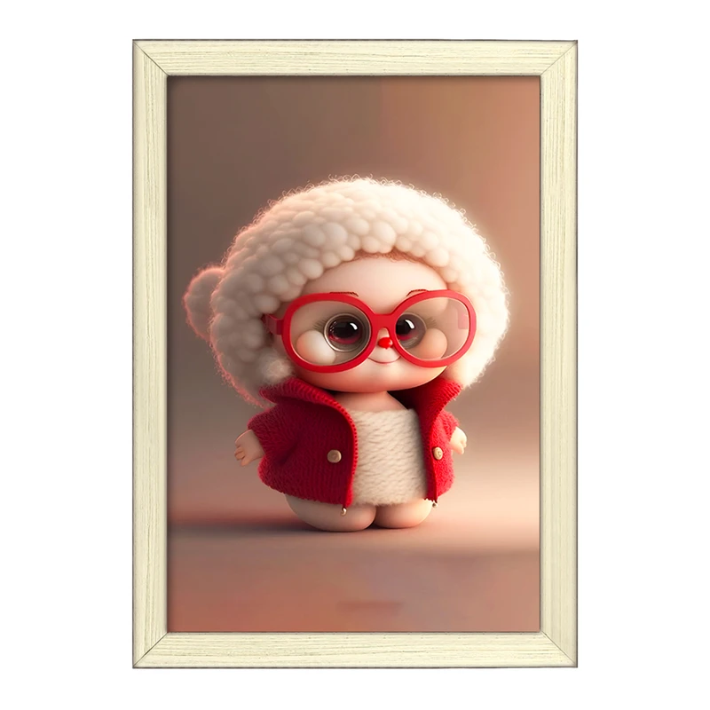 تابلو خندالو طرح خرگوش بامزه کد F5733