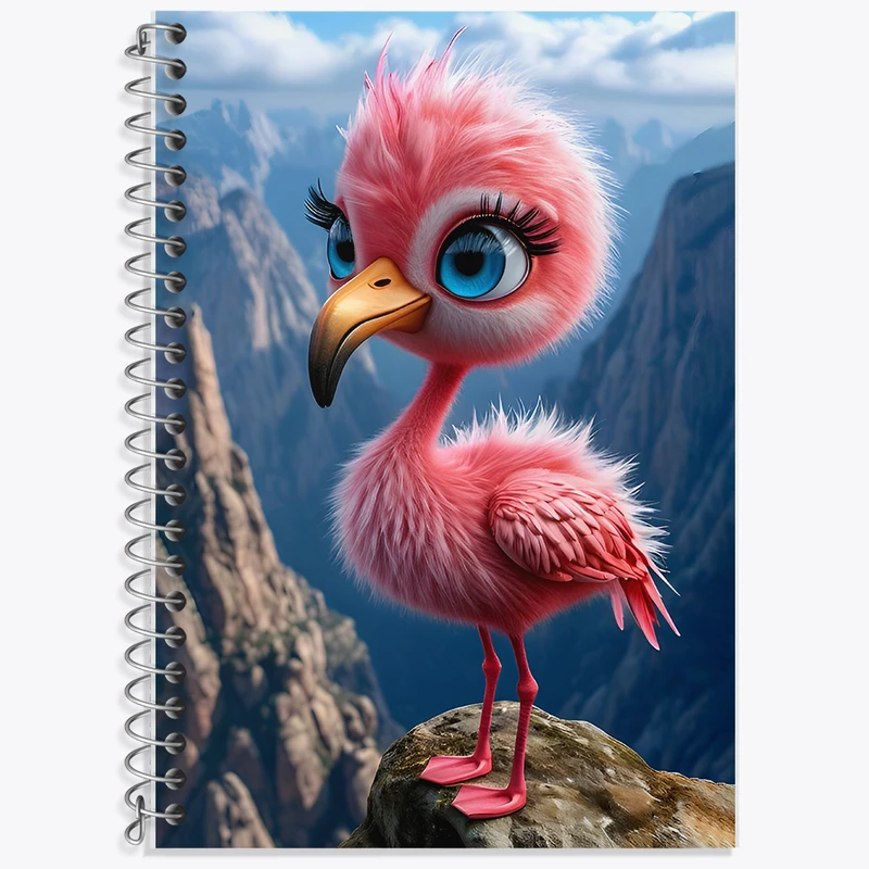 دفتر نت موسیقی 50 برگ خندالو طرح فلامینگو کد F12784