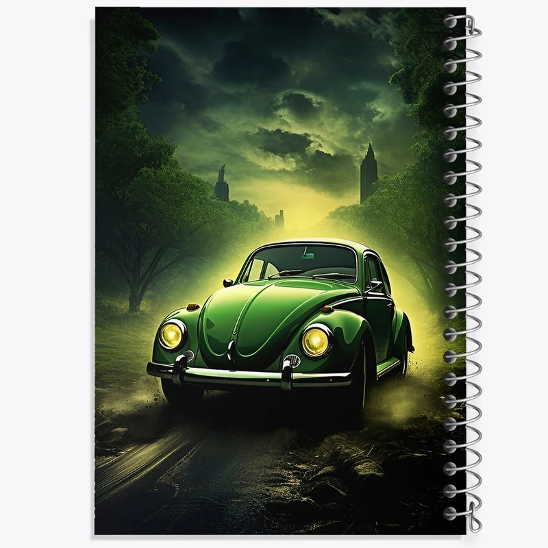 دفتر طراحی 50 برگ خندالو طرح فولکس کد F4295