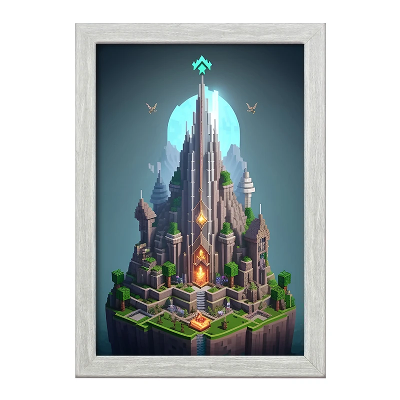 تابلو خندالو طرح ماینکرافت (Minecraft) کد F3522