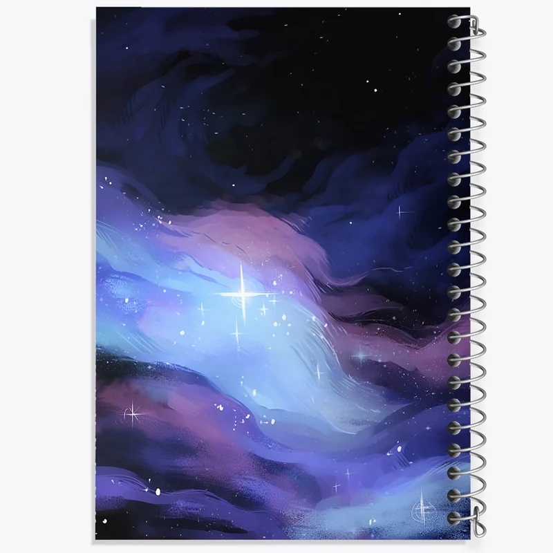 دفتر نقاشی 50 برگ خندالو طرح آسمان و ستاره کد N6794