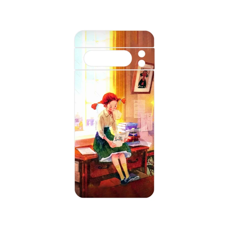 برچسب پوششی ماهوت مدل Watashi No Ashinaga Ojisan مناسب برای گوشی موبایل گوگل Pixel 8 Pro