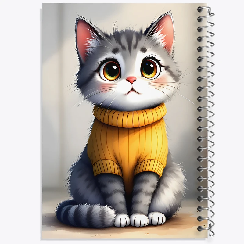 دفتر لیست خرید 50 برگ خندالو طرح گربه کد F12077