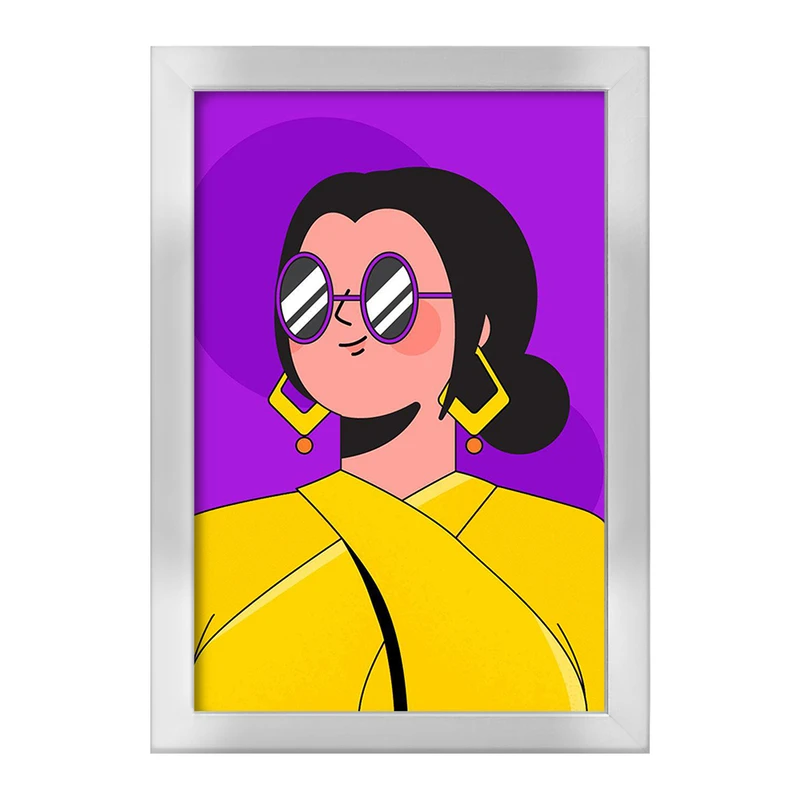 تابلو خندالو طرح دختر قوی Girl Power کد 28937