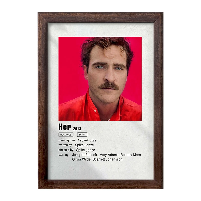 تابلو خندالو طرح او (Her) کد F11302