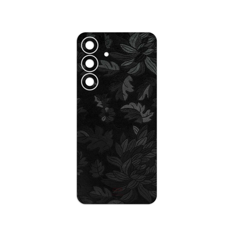 برچسب پوششی ماهوت مدل Black-Wildflower مناسب برای گوشی موبایل سامسونگ Galaxy S25 FE