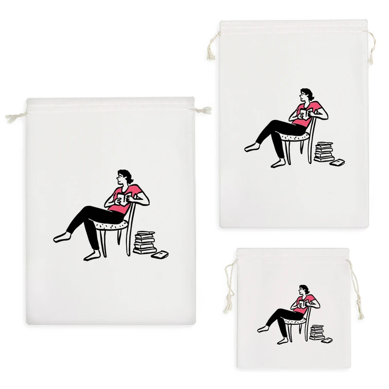 نظم دهنده خندالو مدل دختری در حال مطالعه کد 5065 مجموعه 3 عددی