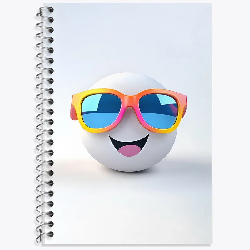 دفتر لغت 50 برگ خندالو طرح توپ کد F12758