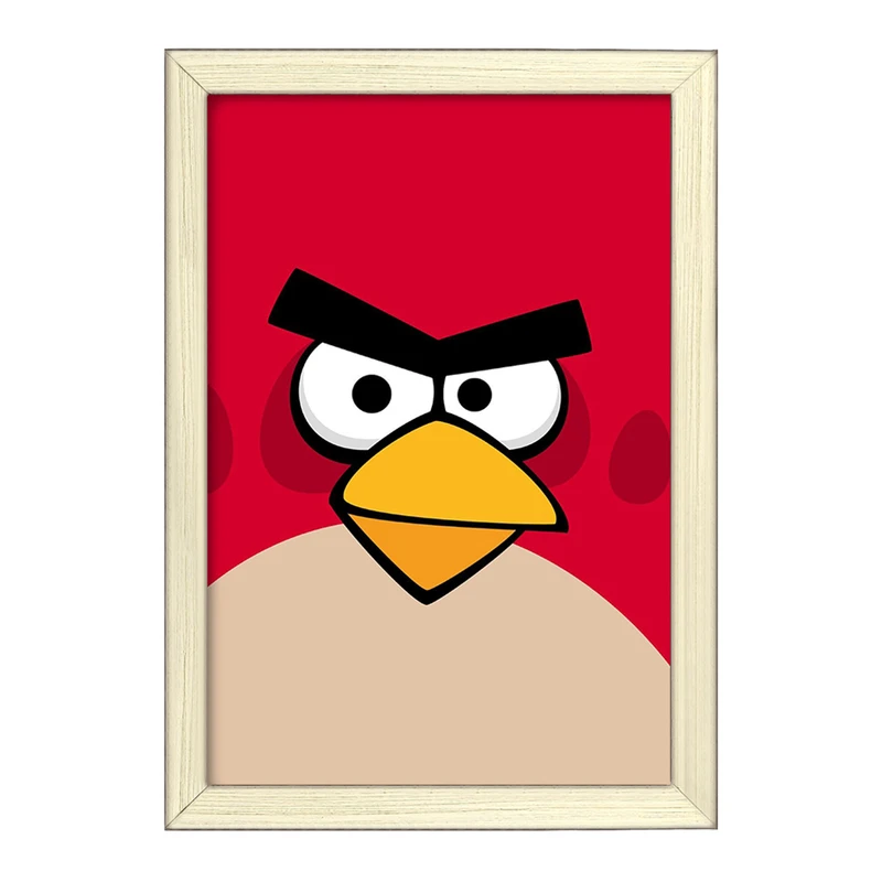 تابلو خندالو طرح پرندگان خشمگین Angry Birds  کد 13856