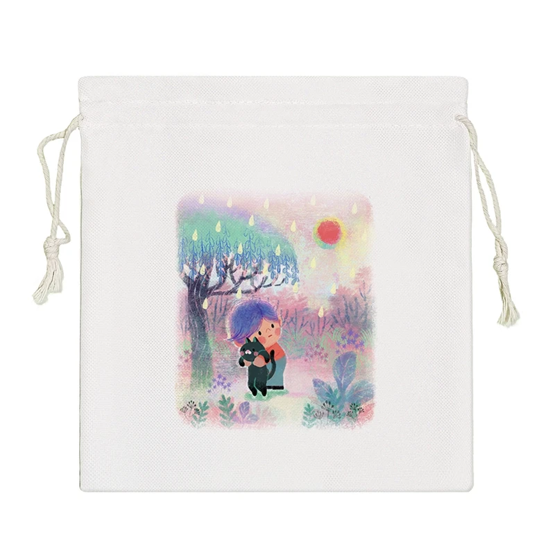 نظم دهنده خندالو مدل دختر و گربه کد H1779-S