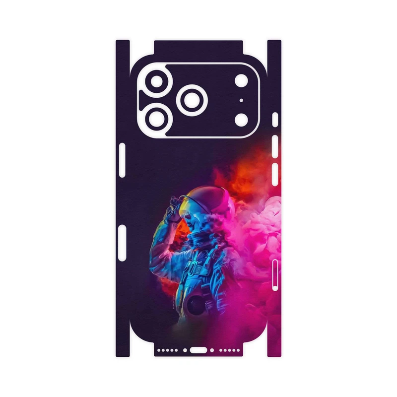 برچسب پوششی ماهوت مدل Smoke Rainbow Digital Art 1-FullSkin مناسب برای گوشی موبایل اپل iPhone 17 Pro