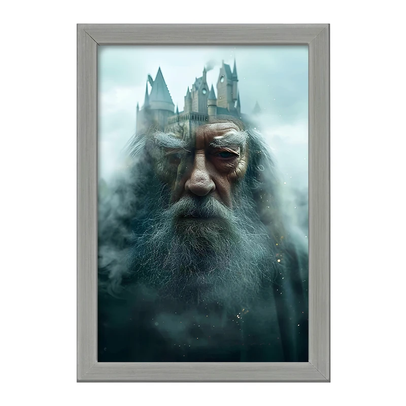 تابلو خندالو طرح گندالف هری پاتر (Harry Potter) کد F14191