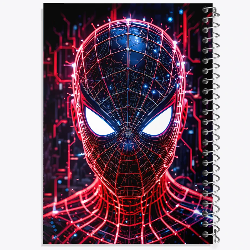 دفتر مشق 100 برگ خندالو طرح اسپایدرمن کد N7655