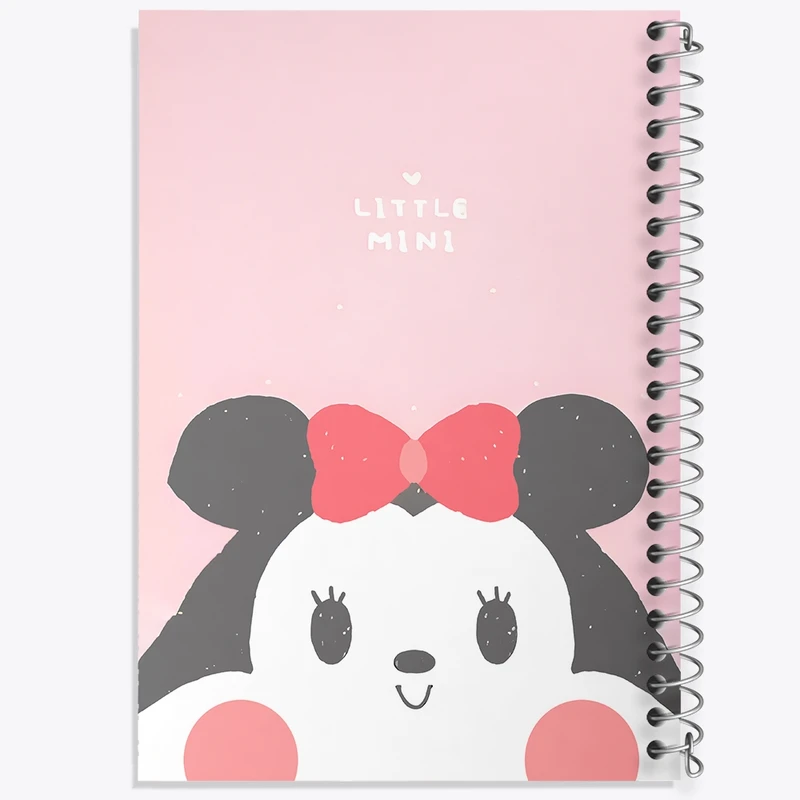 دفتر ژورنال نویسی 50 برگ خندالو مدل نقطه ای طرح میکی موس کد N7061