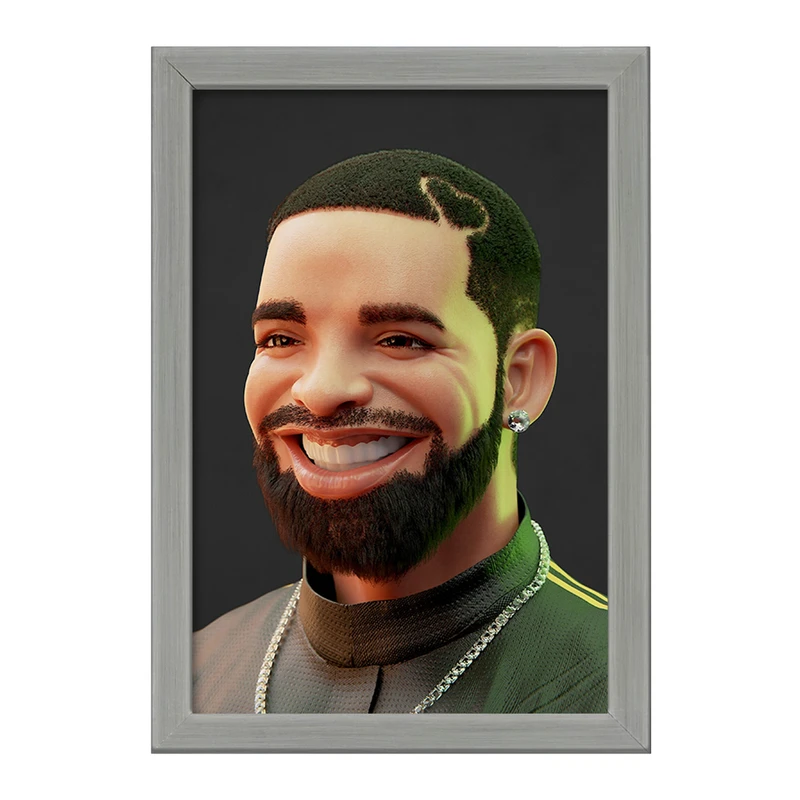 تابلو خندالو طرح دریک (drake) کد F767