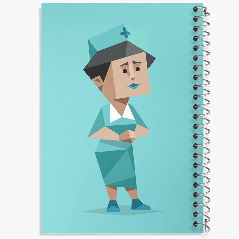 دفتر طراحی 50 برگ خندالو طرح تایپ شخصیتی حامی ISFJ  کد 7713